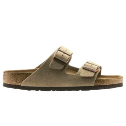 Birkenstock Arizona taupe unisex slipper smal voetbed