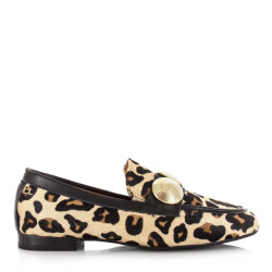 Babouche – lulu panterprint loafers loafers dames
