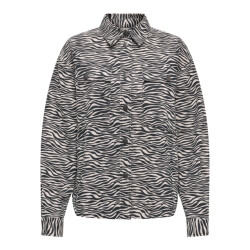 Jacqueline de Yong Jdyray ls shacket pnt dessin