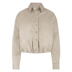 Nukus Lara blouse strass zand dessin