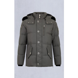 Moose Knuckles Original 3q jacket cement shearling detachable