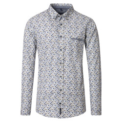 Casamoda Heren overhemd 454482500 300 green milieu