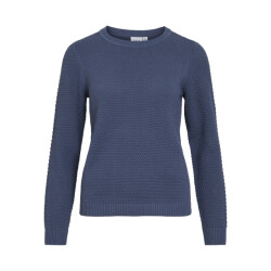 Vila vidalo o-neck l/s knit top- noos 14082767 vintage