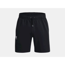 Under Armour ua essential fleece shorts-blk sportbroek heren -