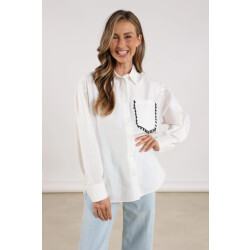 Nukus Nkf02072 17 laure blouse embroidery off white