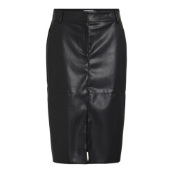 Vila Vidagmar hw midi coated skirt noos -