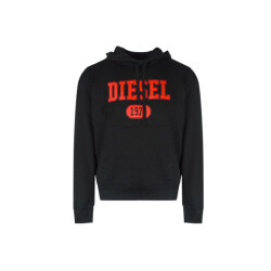 Diesel 1978 Vet Merk Logo Wit Hoodie