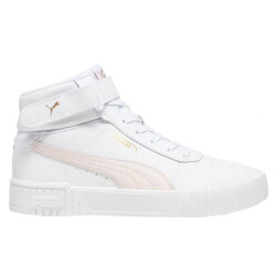 Puma Dames carina 2.0 leren halfhoge enkellaarsjes