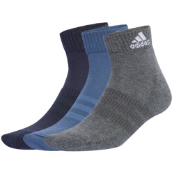 Adidas Uniseks enkelsokken voor volwassenen met kussentjes (pak van 3)