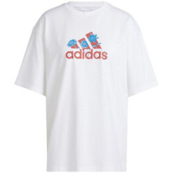 Adidas Dames badge of sport bloemen t-shirt