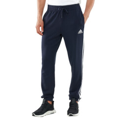 Adidas Heren essentials 3 stripes tapered leg joggingbroek