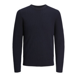 Jack & Jones Jjeperfect knit crew neck ln navy