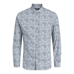 Jack & Jones Jprblablackpool stretch aop ls shirt sn dessin