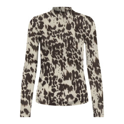 Only Onlerica life mesh ls top jrs noos zand dessin