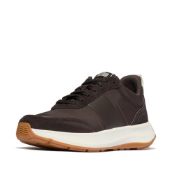 FitFlop F-mode flow sneaker nylon & suede mix