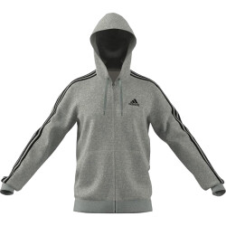 Adidas Heren essentials 3 stripes fleece hoodie