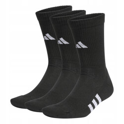 Adidas Uniseks adult logo cushioned performance crew sokken (set van 3)