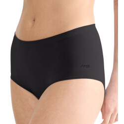 Sloggi Go sense highwaist 2-pack 0004 zwart