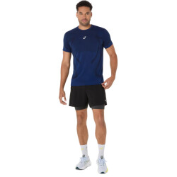 Asics road seamless ss top hardloop t-shirt korte mouw zomer heren -