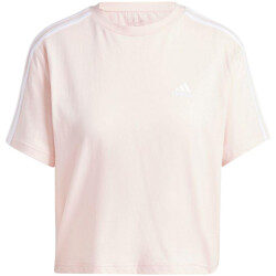 Adidas Dames essentials 3 strepen single jersey gewaad top