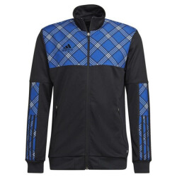 Adidas Heren tiro geruit trainingsjack met logo