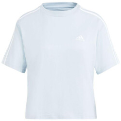 Adidas Dames essentials 3 strepen single jersey gewaad top