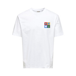 Only & Sons onsfred giroud rlx ss tee 22036984 bright white
