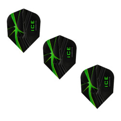 Harrows Ice contrast detail dart flights (set van 3)