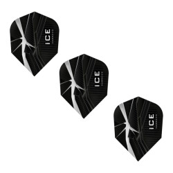 Harrows Ice contrast detail dart flights (set van 3)
