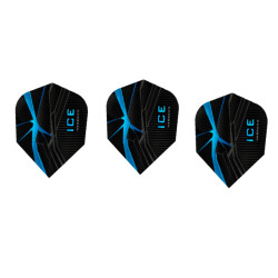 Harrows Ice contrast detail dart flights (set van 3)