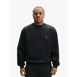 BALR. Heren sweater hex-series badge zwart