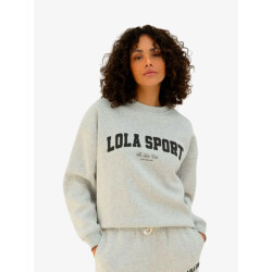 The Lola Club Jane light grey sweater