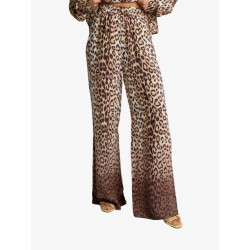 Alix The Label Dames broek crepe animal