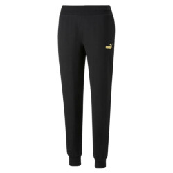 Puma Dames ess+ metallic joggingbroek