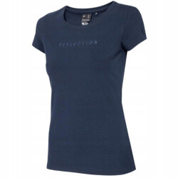 4F Dames h4z22 tekst regular t-shirt