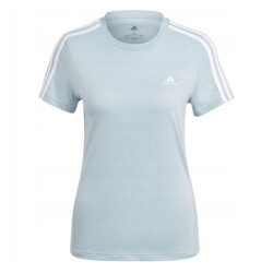Adidas Dames essentials gestreept slank t-shirt