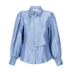 Aaiko Blouse lange mouw veronne tie shimm