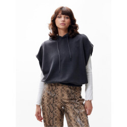 Catwalk Junkie Sleeveless sweater met capuchon 