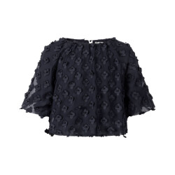 AI&KO Top lange mouw delany flower pes