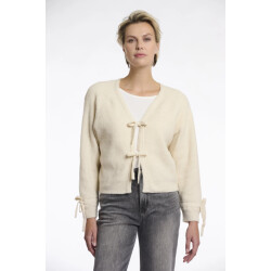 Rino & Pelle Gouke.5002511 rino en pelle knitted cardigan h bows birch