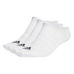Adidas Uniseks adult dunne en lichte no-show sokken (set van 3)