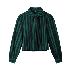 Pom Amsterdam Blouse lange mouw sp9290