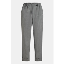 Penn & Ink W25n1649 83m penn&ink trousers stripe grey mel.