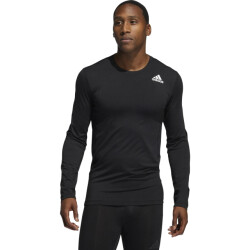 Adidas Heren techfit compressie top met lange mouwen