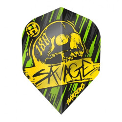 Harrows Savage veren dart vluchten (set van 3)
