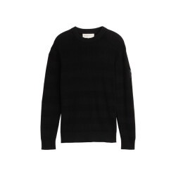Tom Tailor Basic structured crewneck knit