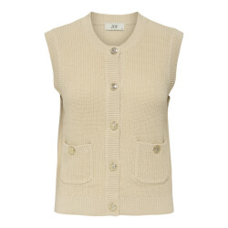 Jacqueline de Yong Jdystella sl o-neck vest knt dessin