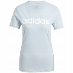 Adidas Dames essentials logo slim lounge t-shirt