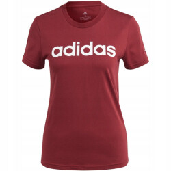 Adidas Dames essentials logo slim lounge t-shirt
