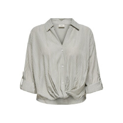 Jacqueline de Yong Jdyselma ls knot lurex shirt wvn dessin